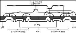 Latch - UP efekt, parazitní tyristor ve struktuře CMOS Přítomnost ochranných diod na vstupu i parazitních diod na výstupu ve struktuře CMOS, parazitní tyristor mezi U CC a GND P - gate T1 U CC R - N