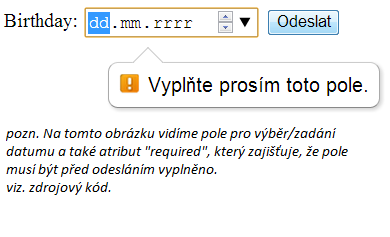 Podpora u color v prohlížečích : Mozilla Firefox 19.0.2 Ne Apple Safari 5.1.7 (7534.57.2) Ne Internet Explorer 10.0.9200.