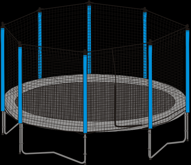 OCHRANNÁ SÍŤ PRO TRAMPOLÍNU Děkujeme Vám že jste si zakoupili tento výrobek.