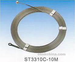 Je plochý, úzký kovový nebo plastový pásek, který se používá na tažení drátů nebo kabelů v