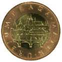 Oběžné mince Platná kovová platidla oběžné mince o šesti