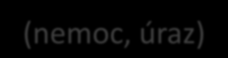 Pracovní neschopnost (nemoc, úraz) Průměrné procento pracovní neschopnosti: - 2000 6,4% - 2005 6,1% - 2010