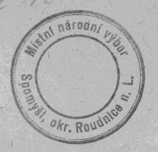 1899 30.9.1950 Dne 3.6.1945 byli členové NV zvoleni občany aklamací, na jaře 1946 pak v řádných volbách. V roce 1948 pro vážnou chorobu odstoupil.