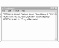 Navigace 73 Seznam kontaktů a data POI jsou uložena na připojeném zařízení USB ve složkách "F:\myContacts", respektive "F:\myPOIs", kde "F:\" je kořenová složka zařízení USB.