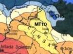 Tabulka 9-1: Klimatické oblasti Českého ráje dle Quitta Mapa 9-1: Výřez Českého ráje a okolí z Mapy klimatických oblastí ČSSR (Quitt, 1970) 9.2.
