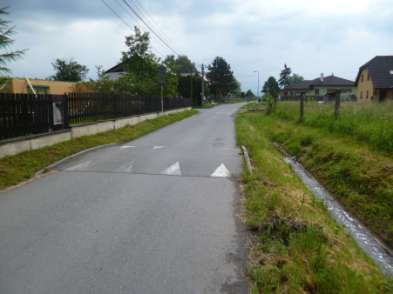 Návrh dopravního značení v obci