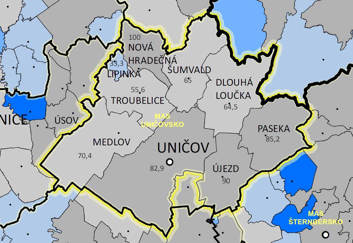 Obrázek dále dokumentuje uvedené zjištění, že v regionu opravdu dochází ke krizi rodiny, soudržnosti populace i změně hodnotové orientace.