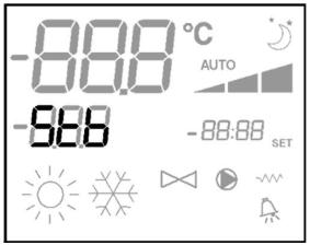 VENTILACE Řídící jednotka můţe řídit vnitřní jednotky s 3 nebo 4 rychlostním ventilátorem. VOLBA PROVOZNÍ RYCHLOSTI ŘÍZENÍ VODY Provoz ventilace závisí na řízení teploty vody v systému.