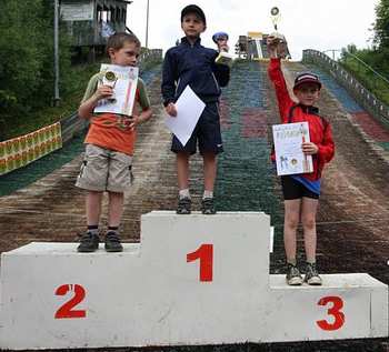 GILOWICE Polsko (4. 6. 2011) Petr Vaverka s výrazným náskokem zvítězil.