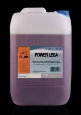 POWER LEGA Nově koncipovaný vysoce výkonný alkalický odmašťovač, určený pročištění ráfků a kol z lehkých slitin.