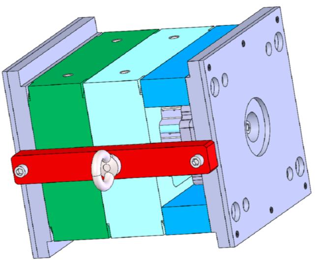 Její přibližná hmotnost dle údajů ze Solid Works je 180kg.