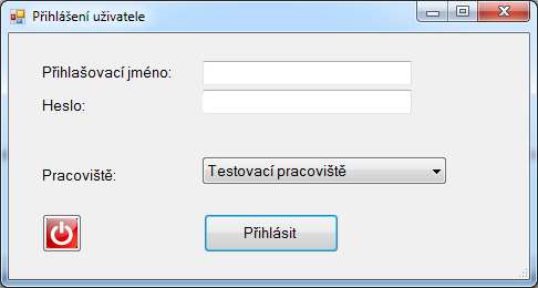 1. Přihlášení do systému Přihlašovací jméno přiděluje každému uživateli správce systému. Může obsahovat max. 20 znaků (písmena, číslice) bez mezery.