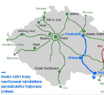 je vhodné modernizovat obě stávající komunikace, a to I/43 na Svitavy a II/374 na Moravskou Třebovou (se zahrnutím obchvatu Boskovic).