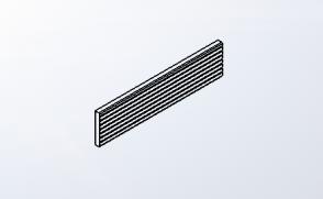 Komponenty terasového systému Terasová deska 147 x 28 x 2400 (4000) Konstrukční hranol 50 x 30 x 2400 (4000) Krycí lišta Flexi 58 x 5 x 2400 (4000)