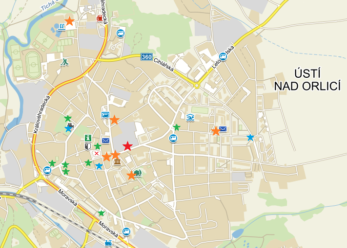 Na níže uvedeném obrázku jsem se snažila vyobrazit situaci na trhu, co se týče konkurence. Zároveň zde můžeme vidět, kde přesně by se náš podnik měl nacházet.