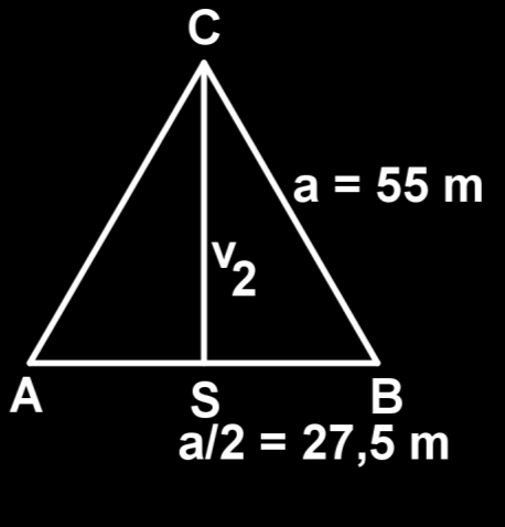 x 1,75 9 x 813, 065 x 77,9375 x 8,8 m Horní konec žebříku doshuje n zdi do ýšky 8,8 m. 15. Pn Dořák lstní pozemek e tru ronormenného trojúhelníku se strnmi 50 m, 50 m, 60 m.