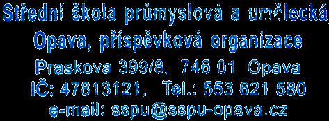 E) Předsedové maturitních komisí na jiných školách: Praskova 399/8, 746 01 Opava, tel.