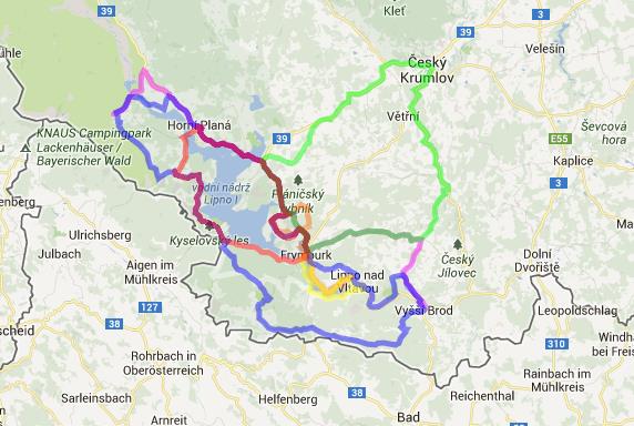 Cena za dvě hodiny programu je 600,- Kč. (Lipno-in.cz, 2013) Neplacené služby Cyklostezky Lipensko disponuje širokou sítí značených cyklotras.