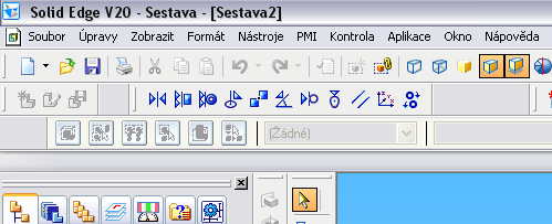 2 ÚVOD 2.1 Modul Sestava Volíme na hlavní nabídce při spuštění programu.