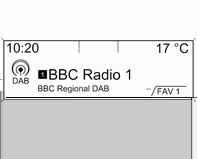 44 Rádio Digitální rozhlasové vysílání (není k dispozici pro CD 300) Digitální rozhlasové vysílání (DAB) je inovační a univerzální vysílací systém.