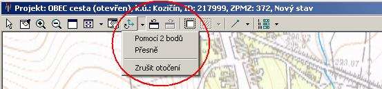 63. Vylepšeno otáčení pohledu. Od této verze je možné pohled otáčet nejen dle zadané hodnoty, ale i pomocí 2 bodů. Také již korektně funguje i dynamické otačéní rastrů při otočení pohledu. 64.