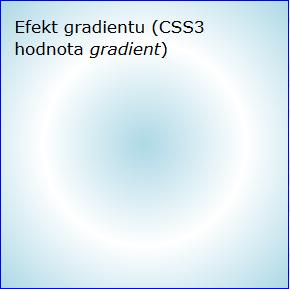 h1#stin { text-shadow: 3px 3px 3px gray; } Obr. 6: Stín textu Obdobnou techniku lze použít také u libovolného jiného objektu na webu (tabulky, obrázku, ohraničeného článku apod., obr. 7).