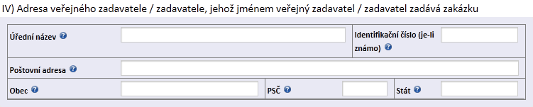 např. +420 123456789. Zadavatel může uvést dvě faxová čísla, a to v tomto formátu +XXX YYYYYYYYY/+XXX YYYYYYYYY, např. +420 123456789/+420 123456789.