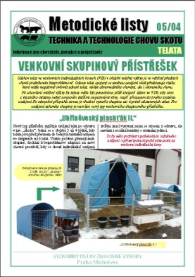 Využití termografie: Termografický snímek kojícího telete může napomoci k predikování zdravotních nedostatků jak u telete, tak i u matky.