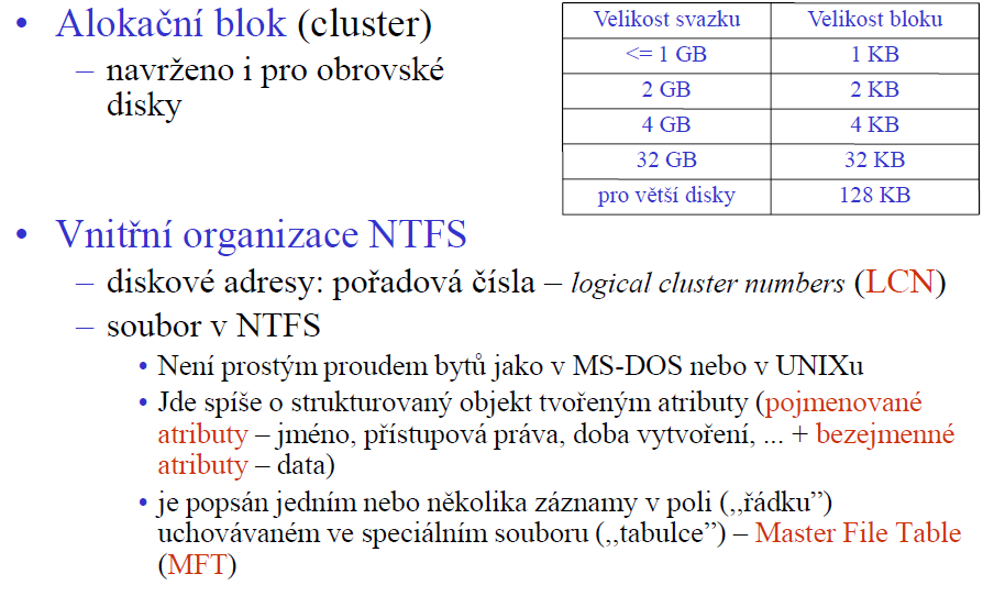 Systém souborů NTFS