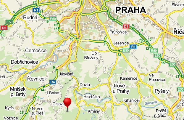 trampských osad a krásná příroda.
