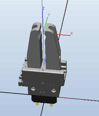 30 Úlohy k řešení 2.2. 2. Vytvořte efektor z označením SA_PG-110. Parametry efektoru váží 1,4 kg. Časy se stavu zavřeno do sevřeno 0,04s, ze sevřeno do otevřeno 0,03s a se zavřeno do otevřeno 0,07s.