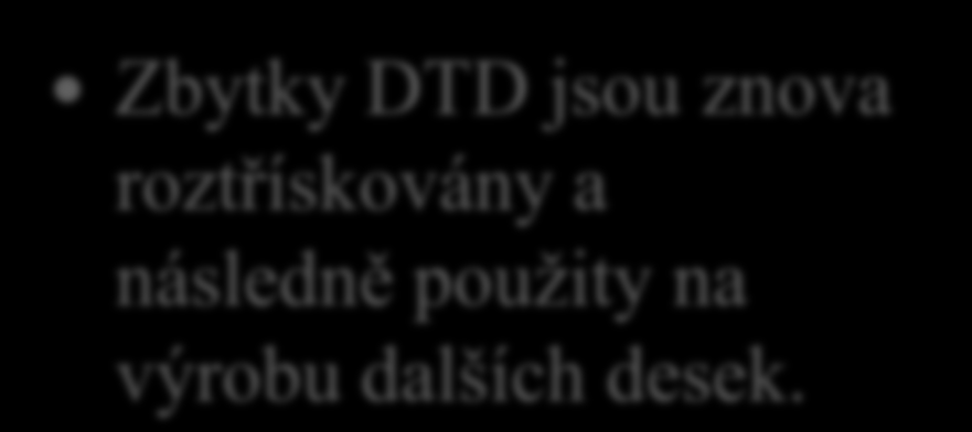 Dřevotřískové desky (DTD) 8.