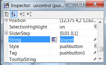 4.2 Tvorba GUI 49 Dalším krokem bude nastavení atributů String a Tag pro editovatelné textové pole. Jako jméno komponenty pro první cifru v součtu zvolíme např.