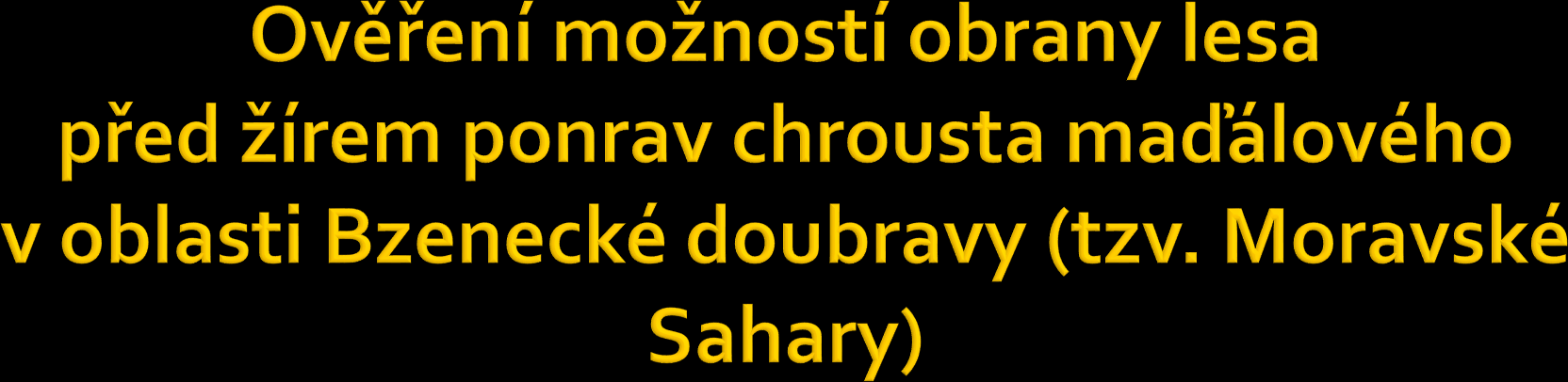 Výzkumný projekt 2014 Prof. Ing. E.