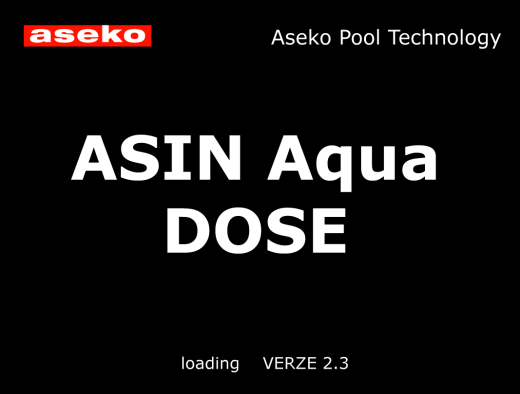 Regulátor ASIN Aqua Dose automaticky reguluje ph a plynule dávkuje zvolené množství dezinfekce (kyslíkové nebo chlorové) po dobu běhu čističky. Hodnota ph je měřena standardní skleněnou elektrodou.