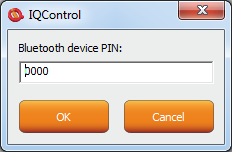6.1 Podprogram - IQControl Obsáhlý, ale velmi intuitivní program z balíčku IQcontrol Suite, sloužící především jako terminál pro ovládání zařízení pomocí bezdrátového přenosu skrze Bluetooth.