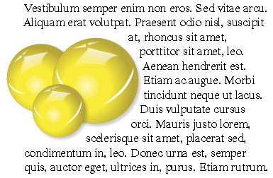 Práce s textem 127 Obtékání textu Aplikace PagePlus umožňuje textu v rámečku obtékat kolem obrysů jiného samostatného objektu.