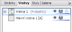 36 Práce se stránkami Odstranění jednotlivé stránky či vzorové stránky: 1. Na záložce Stránky klepnutím na miniaturu v příslušném okně vyberte stránku (nebo vzorovou stránku), kterou chcete odstranit.