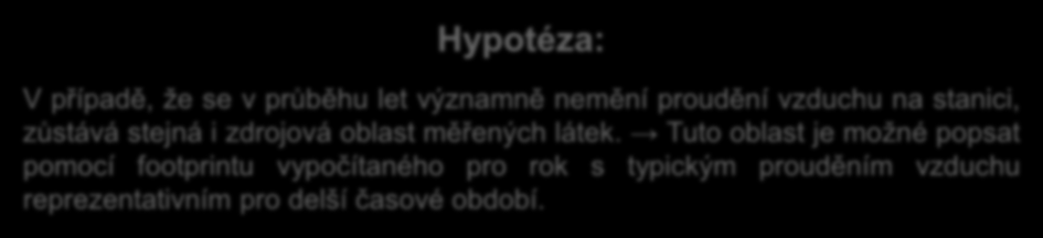 Jak využít footprint pro obecnou chrakterizaci? Jak najít footprint pro obecnou charakteristiku?