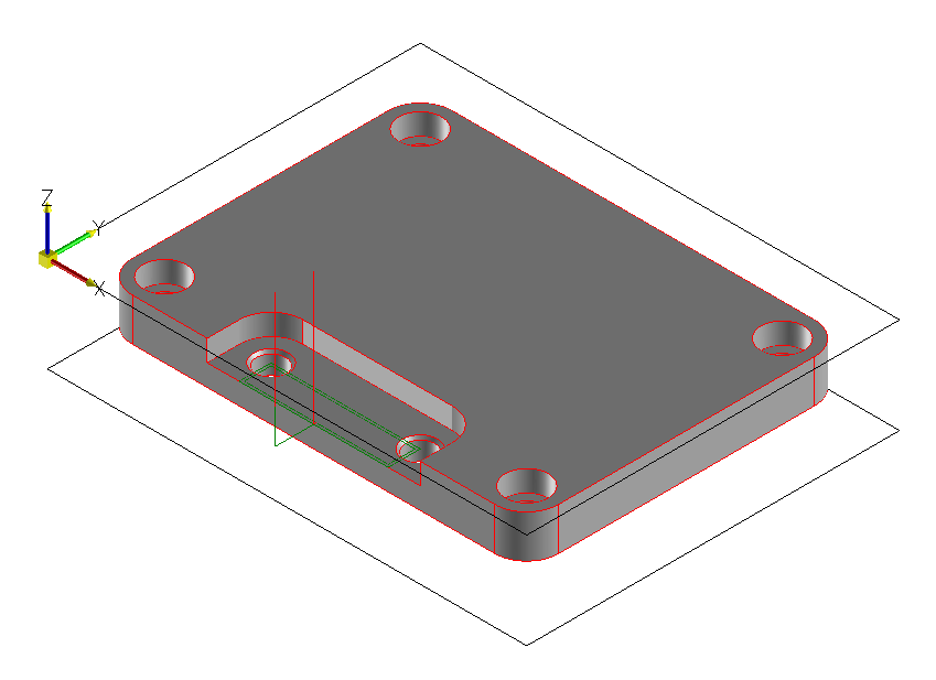 Parametry v panelu Kontrola Obrábění zvolte podle následujícího obrázku.