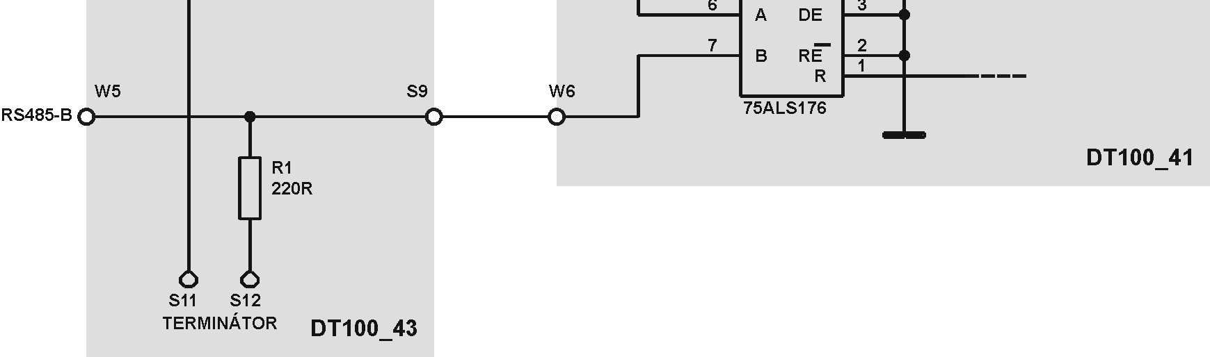 Obr. 18: Schéma zapojení vstupu napájecí části