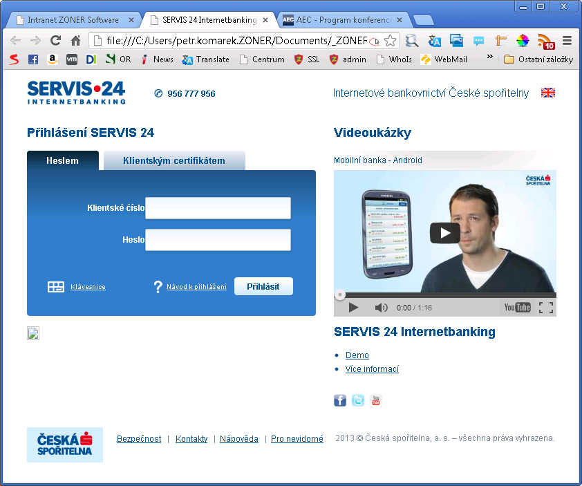 Jsme správně?