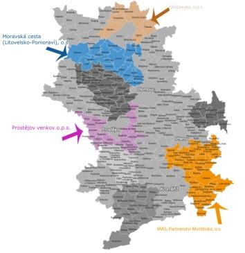 Dotace MAS Moravská cesta Nová energie pro regionální