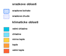 Podle novějších podkladů uvedených na Portálu veřejné správy je celé území řazeno do teplé klimatické oblasti. Obrázek č.