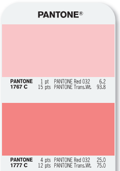 PANTONE PŘÍMÉ BARVY SPŠ na Proseku 4-12 Ing.