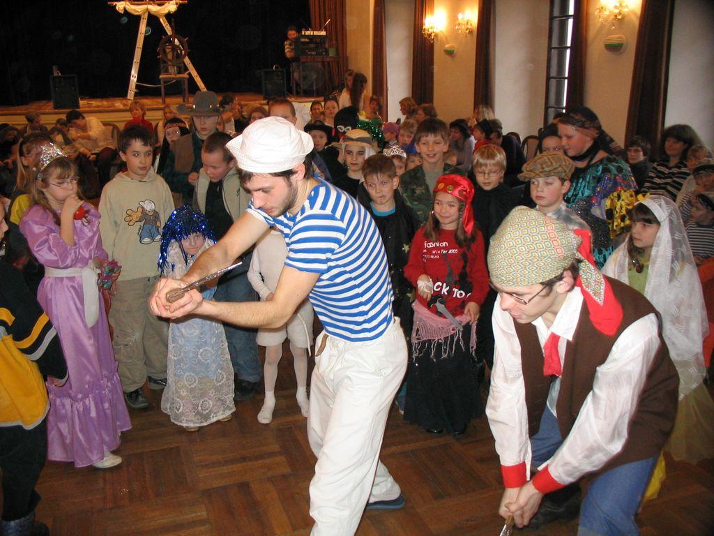 Činnost střediska v roce 2005 Leden 2005 Maškarní karneval 2005 v sobotu 29. ledna 2005 jsme pořádali pro veřejnost dětský maškarní karneval na lanškrounském zámku.