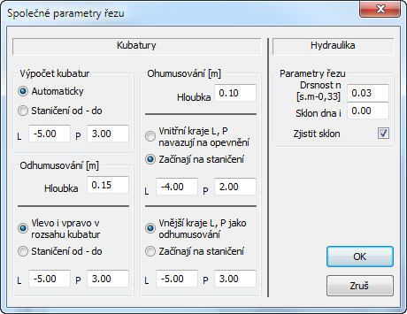 Cesta k Podélnému profilu: Program Kubatury spouští při dodatečné editaci výkresu program Podélný profil. Přítomnost tohoto programu na stroji a jeho umístění si Kubatury zjišťují automaticky.