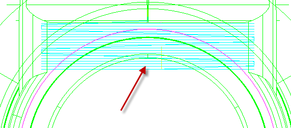 Řešené úkoly při soustružení v CAD/CAM systému 121 Obrázek 3.62 Výsledná dráha nástroje Příklad 3.14.