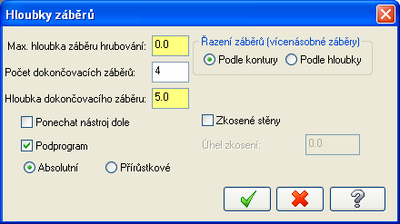 Řešené úkoly při frézování v CAD/CAM systému 127