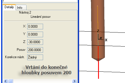 Řešené úkoly při frézování v CAD/CAM systému 140 Obrázek 4.